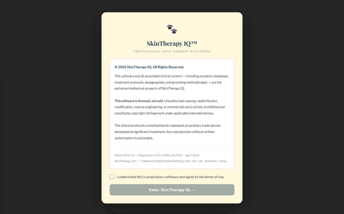 SkinTherapy IQ AI skin-analysis platform